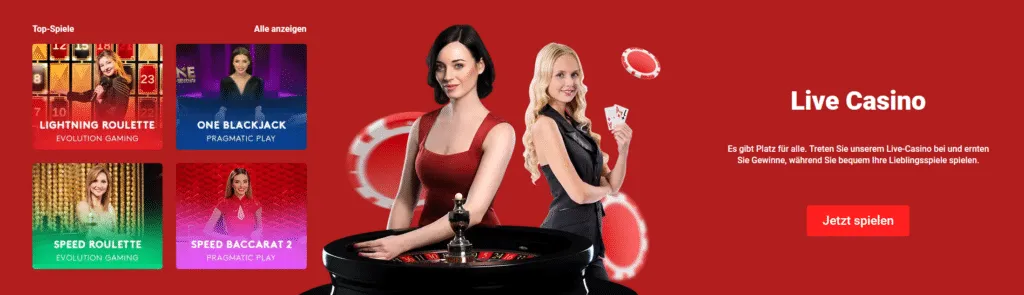 31Bet Casino Live-Casino