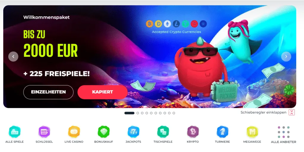 Yoju  Casino  Willkommenspaket