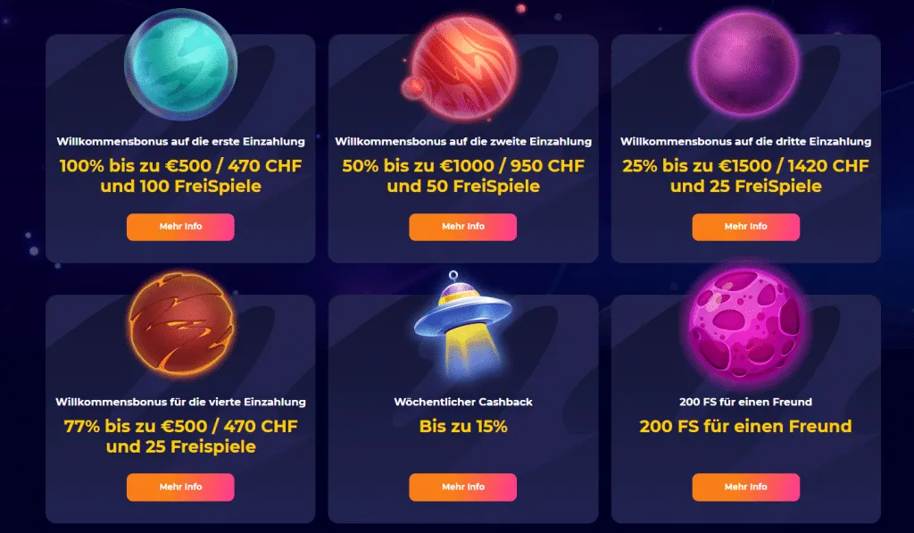 Cosmicslot Casino Bonusangebot 1024X597