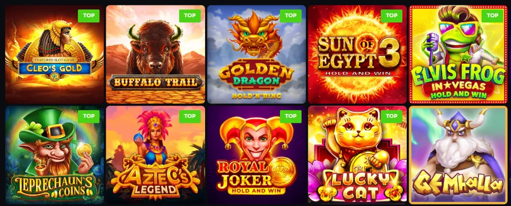 Neospin Casino Spielautomaten 1024X414