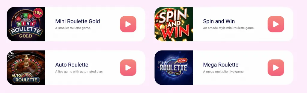 SpinGalaxy Casino Roulette