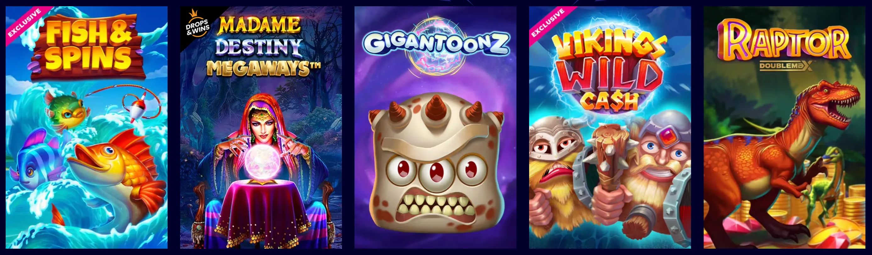 Spielauswahl in neuen Online-Casinos