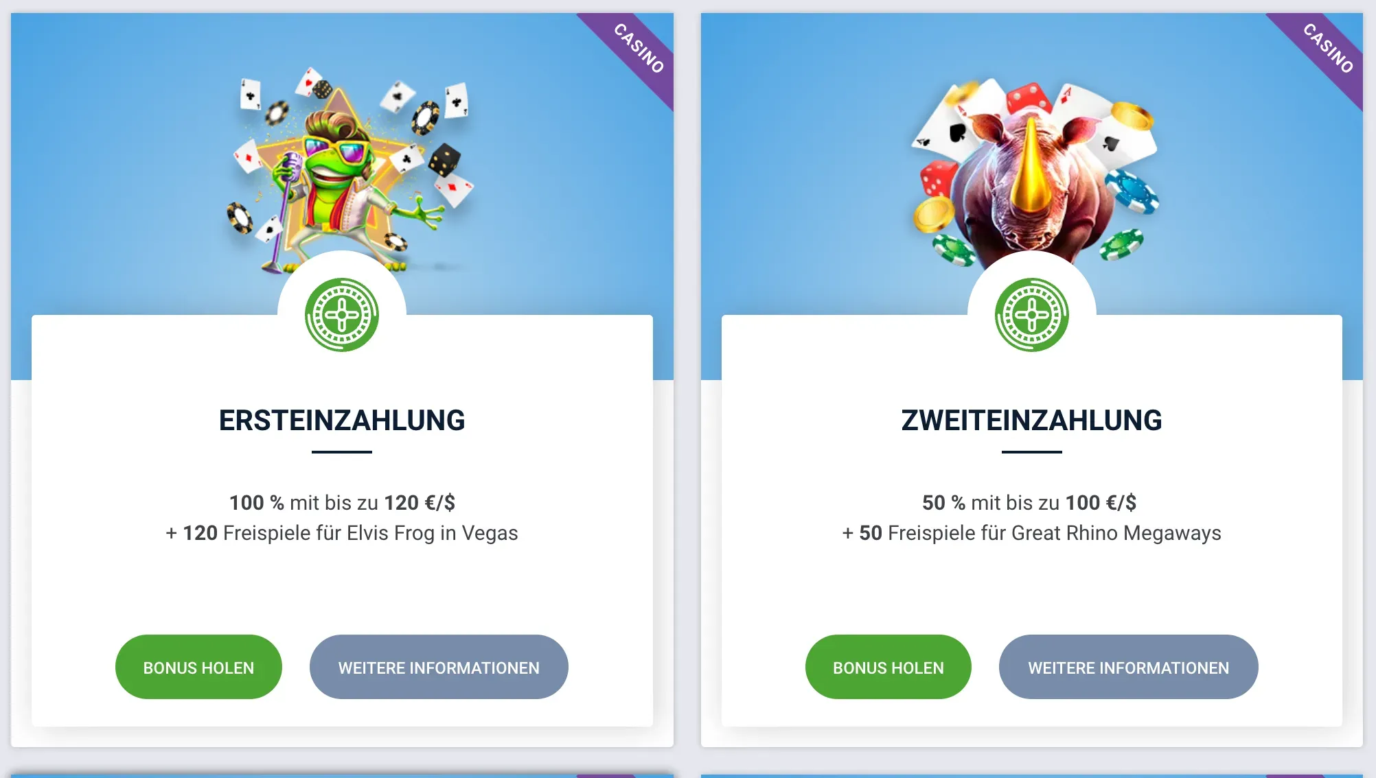 20Bet Casino Willkommenspaket