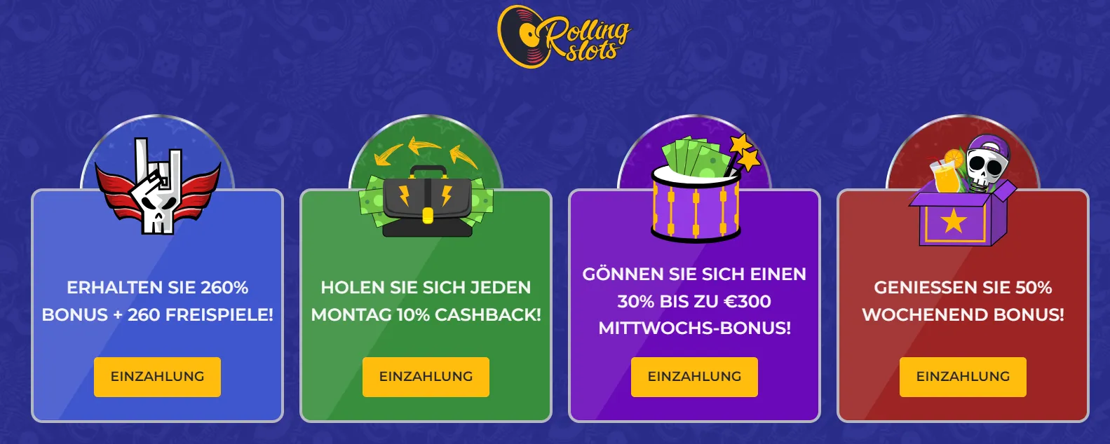 bonusse rolling slots casino