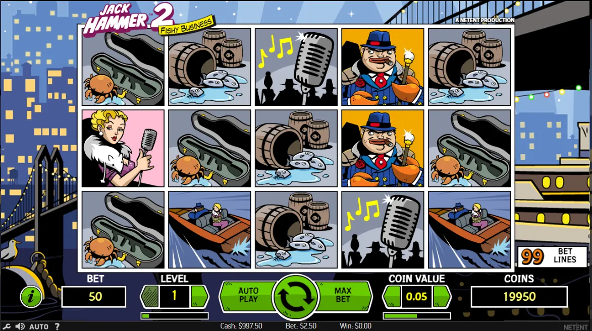 Jack Hammer 2 Slot mit wenig Einsatz