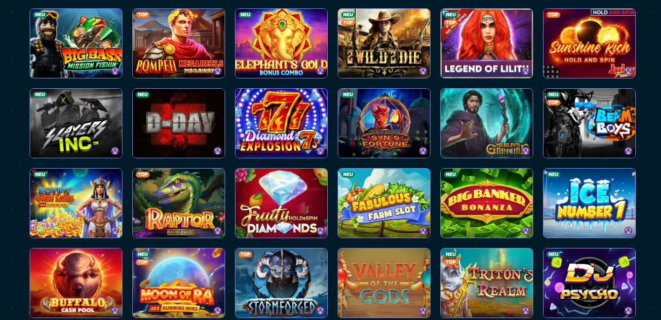 Rollino Casino besten Online Slots
