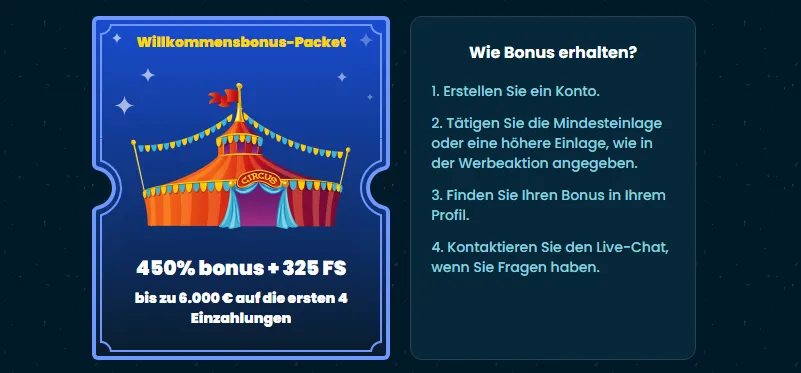 Rollino Casino Willkommensbonus