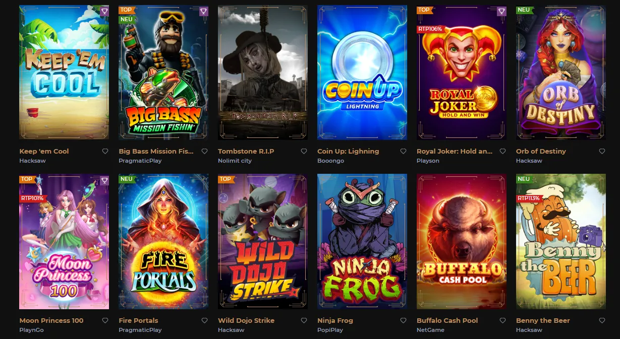 Windetta Casino besten Online-Spielautomaten