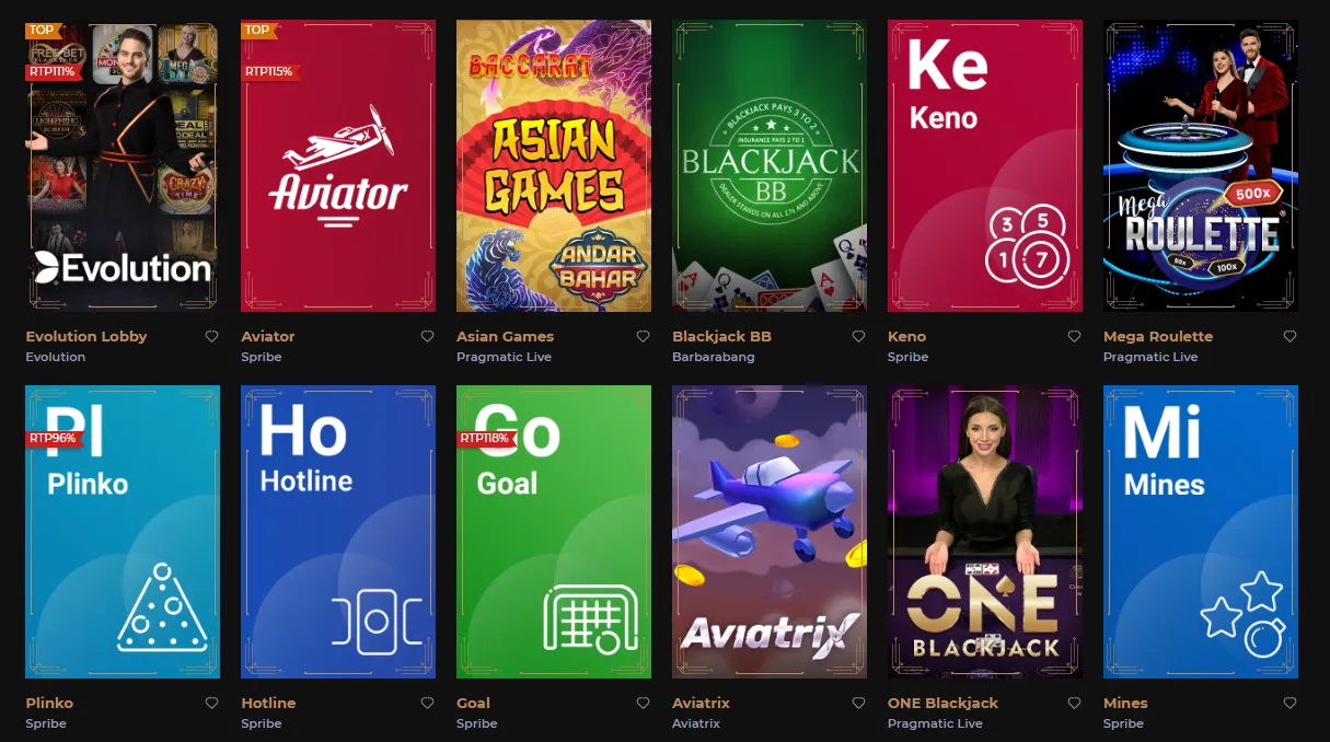 Windetta Casino Karten- und Tischspiele