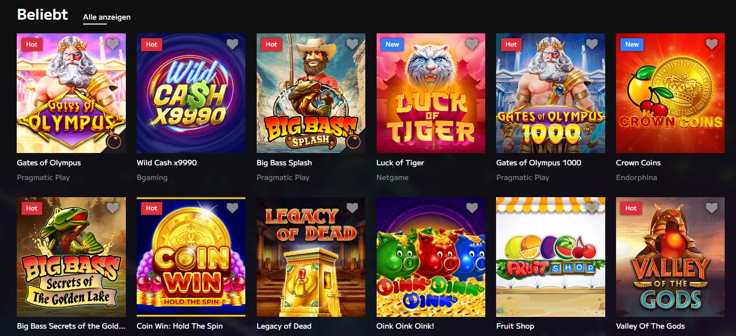 Wild Tokyo Casino Spiele