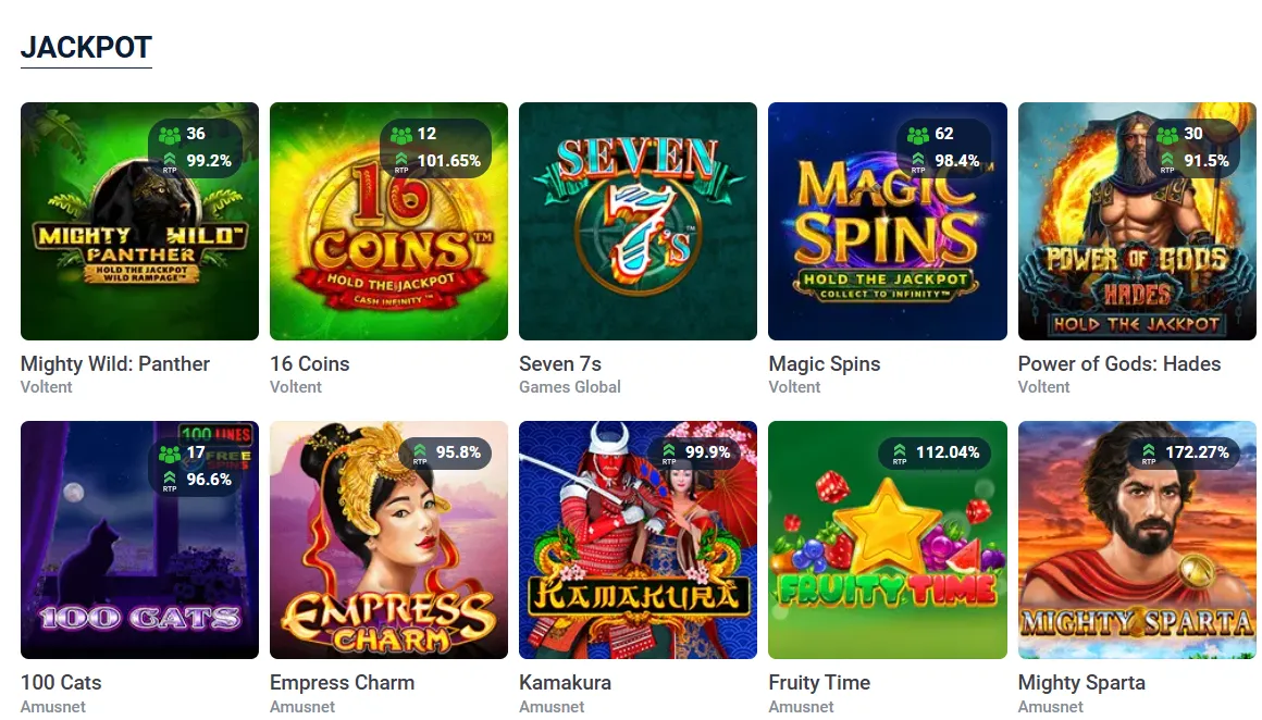 Jackpot Slots Online