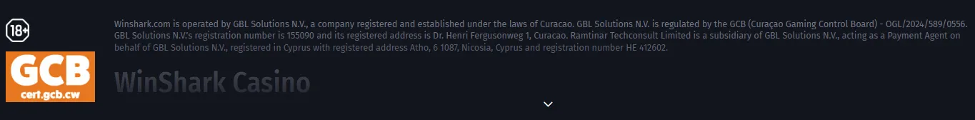 Winshark-online-casino-mit-curacao-lizenz Winshark Online Casino mit curacao lizenz