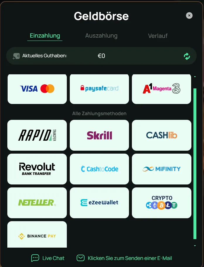 Ritzo casino einzahlung