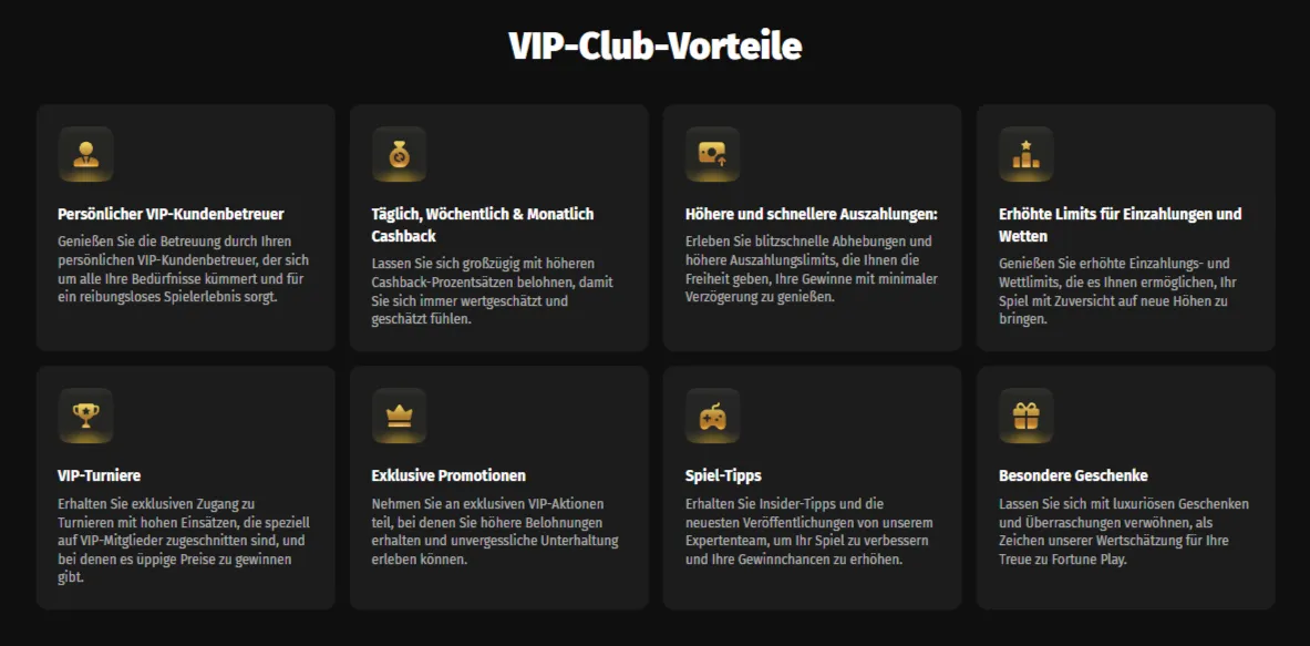 Fortune Play Casino Treueprogramm